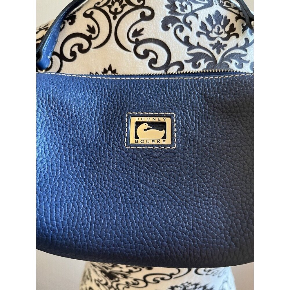 Dooney & Bourke Blue Mini Wallet Wrist Bag - Picture 2 of 8
